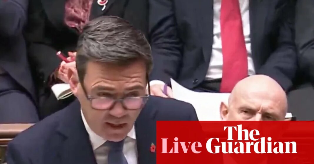 Budget 2026 live: Burnham faces PMQs before Healey delivers budget | Budget 2026