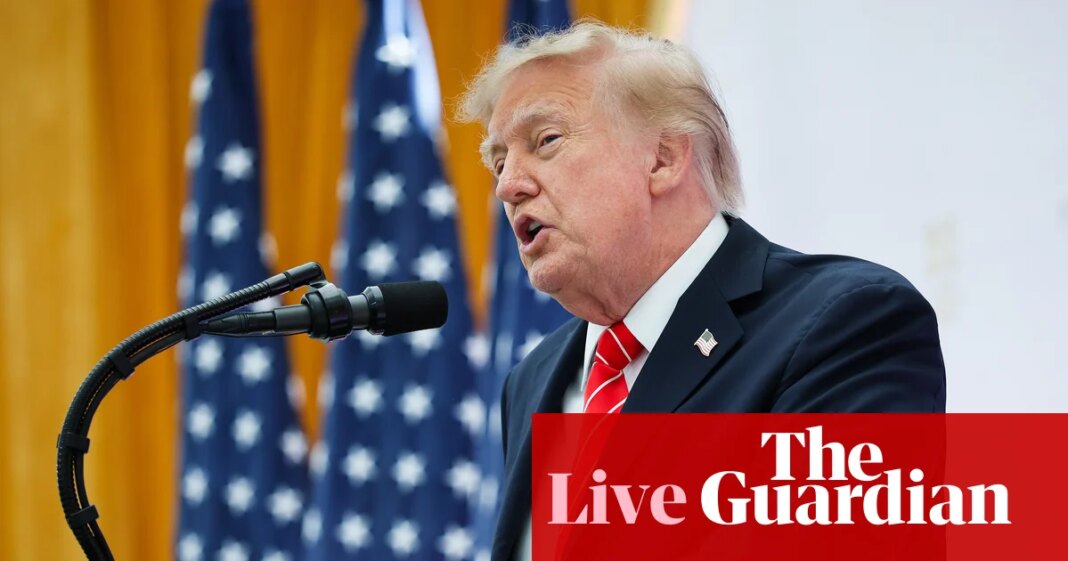 Oil prices fall as Trump pauses Iran attacks, China restarts fuel exports – business live | Stock markets