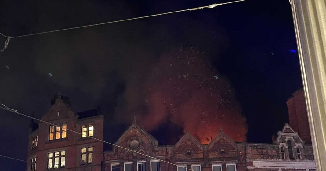 Nottingham fire LIVE: Evacuation ordered as huge blaze erupts in busy city centre | UK | News