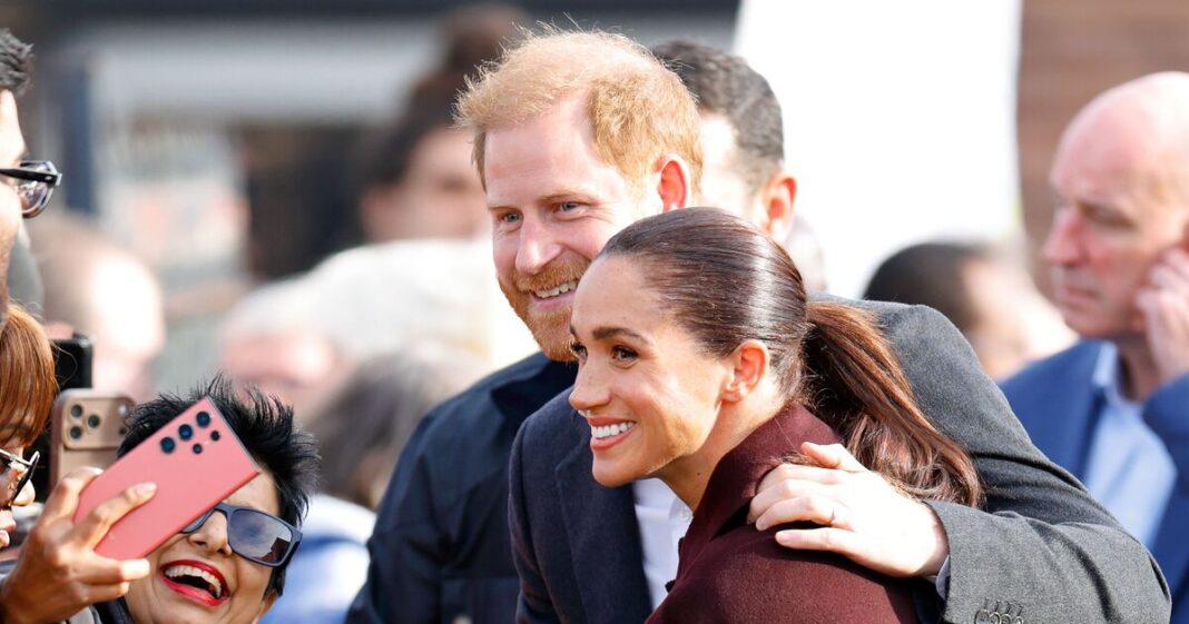 Prince Harry ‘protective’ of wife Meghan Markle in first joint UK visit | Royal | News