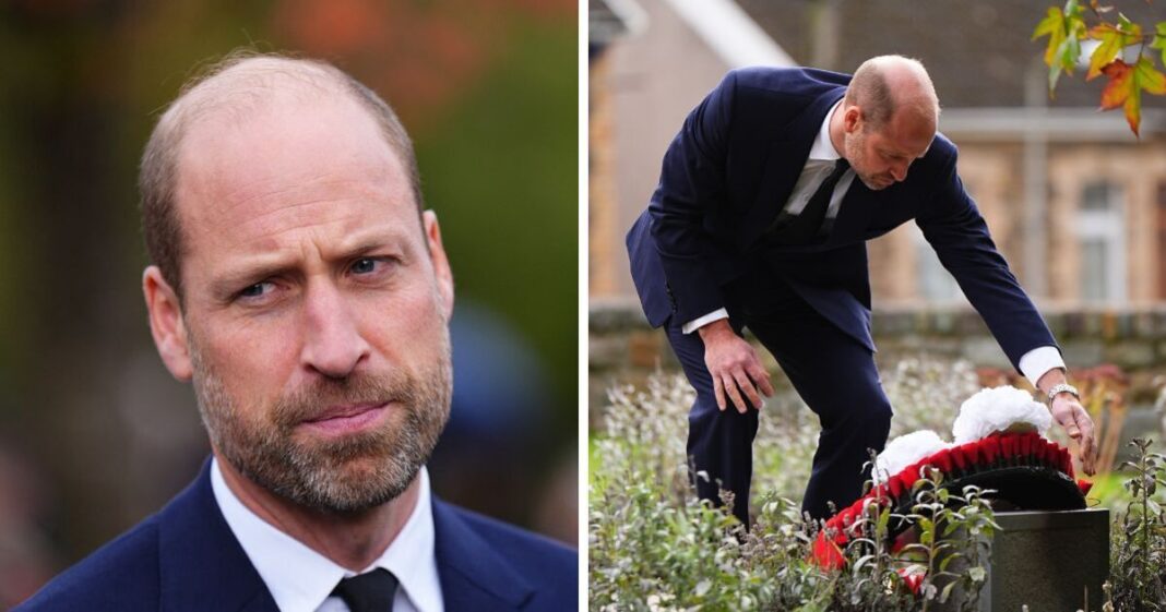 Sombre Prince William joins King and Queen in Aberfan to mark disaster | Royal | News