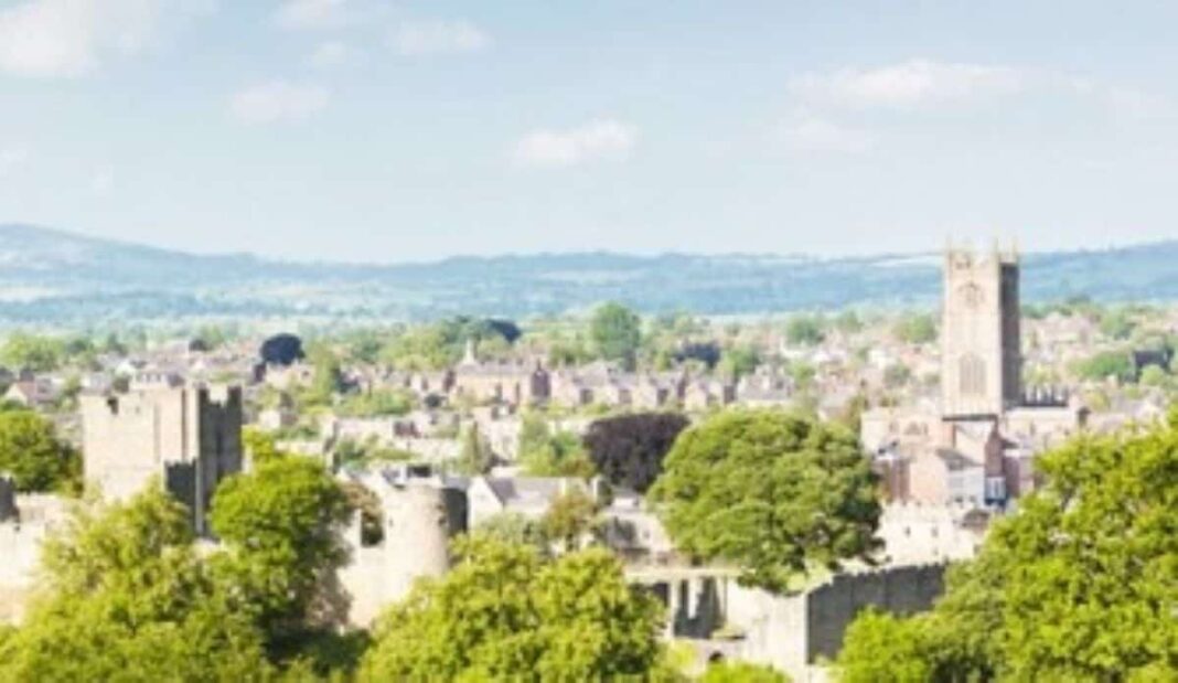 Ludlow Shropshire Attracts Tourists with Historic Charm and Famous Food
