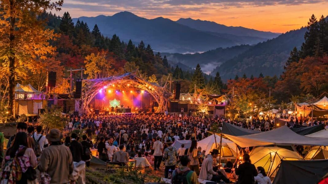 Sawagi Festival 2026 in Japan Brings Techno, House Music and Camping to Gunma